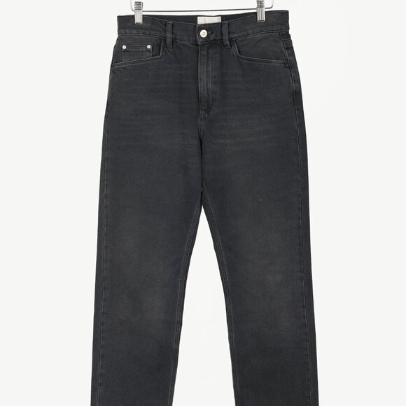 Wandler Carnation Black Straight-Leg Jeans - Picture 1 of 12
